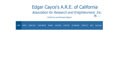 Desktop Screenshot of edgarcayceca.org